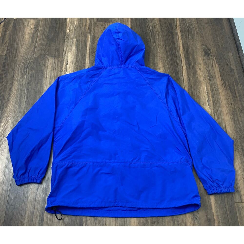 VTG 90s Men L.L. Bean USA 1/2 zip nylon anorak lightweight pullover windbreaker - Picture 3 of 4